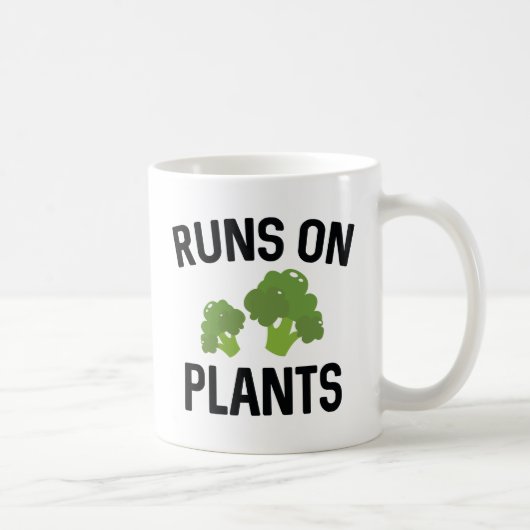 Looppas op Planten Koffiemok (Rechts)