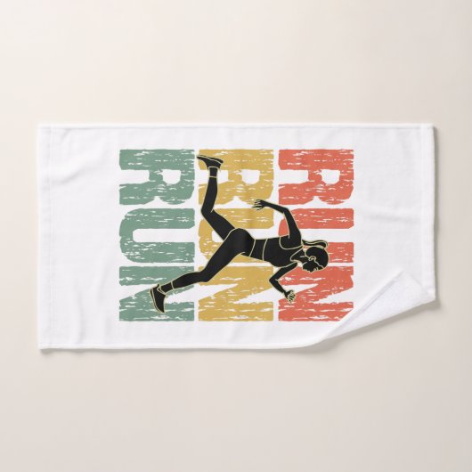 Looppas -  runner Girl Handdoek (Handdoek)