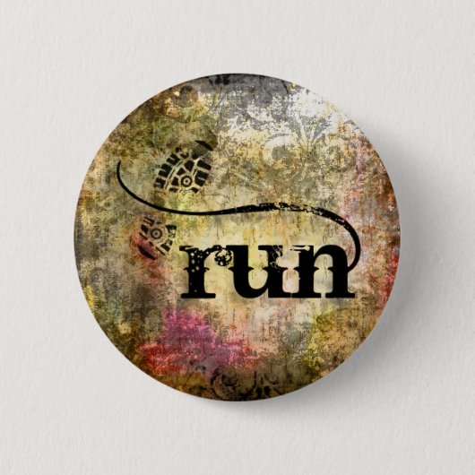 Looppas/Runner van Vetro-juwelen Ronde Button 5,7 Cm (Voorkant)