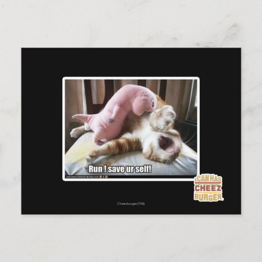 Looppas! Sparen ur zelf! Briefkaart (Voorkant)