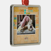 Looppas! Sparen ur zelf! Metalen Ornament (Rechts)