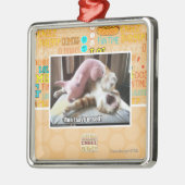 Looppas! Sparen ur zelf! Metalen Ornament (Links)