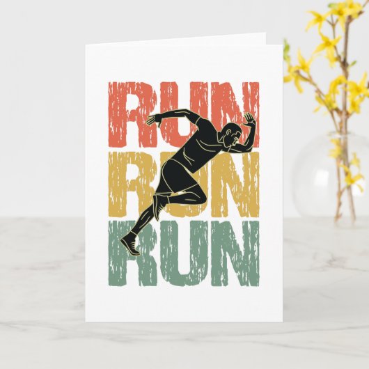 Looppas uitvoeren - Runner Kaart (Gele Bloem)