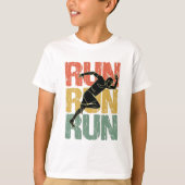 Looppas uitvoeren - Runner T-shirt (Voorkant)