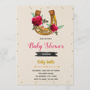 Looppas voor de de partijuitnodiging van het roos kaart