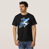 Looppas voor uw Motivatie prijsopgave voor doelste T-shirt (Voorkant volledig)