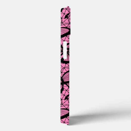 looppatroon met vlinders Case-Mate iPhone case (Achterkant / Rechts)