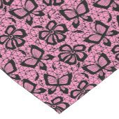 looppatroon met vlinders korte tafelloper (Hoek)