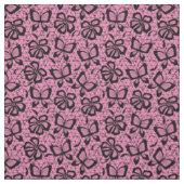 looppatroon met vlinders stof (Swatch)