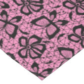 looppatroon met vlinders tafelkleed (Gekanteld)