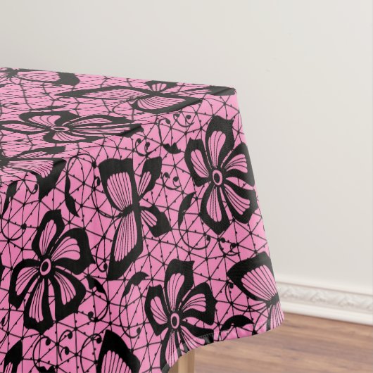 looppatroon met vlinders tafelkleed (Voorbeeld)