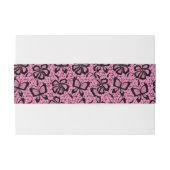 looppatroon met vlinders uitnodigingen wikkel (Achterkant Voorbeeld)