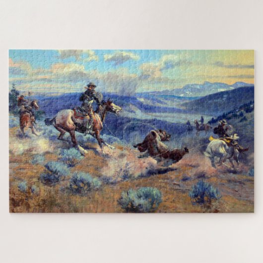 Loops and Swift Horses zijn surer dan lood 1916 Legpuzzel (Horizontaal)