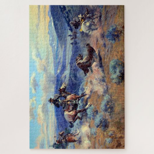 Loops and Swift Horses zijn surer dan lood 1916 Legpuzzel (Verticaal)