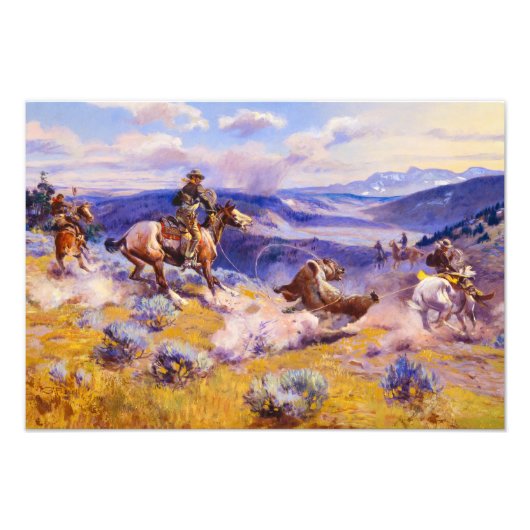 Loops en Swift Horses zijn zekerder dan Lood Foto Afdruk (Voorkant)