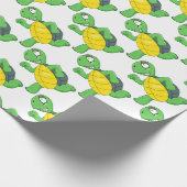 loopschildpad cadeaupapier (Hoek)