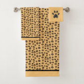 Loopspatroon en poot bad handdoek (Insitu)