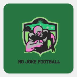 Loopspeler Vierkante Sticker