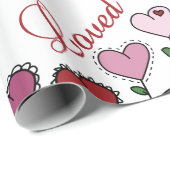 Loopt door oma cadeaupapier (Rol Hoek)