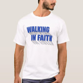 Loopt in Faith Christelijk T-shirt (Voorkant)