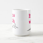 Loopt met de Mok van Shears Hair Stylist (Center)