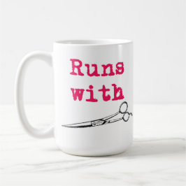 Loopt met de Mok van Shears Hair Stylist