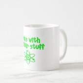 Loopt met nucleair materiaal koffiemok (Voorkant rechts)