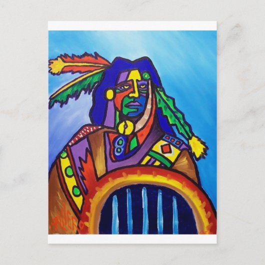 Loopt met Wolfs naar Piliero Briefkaart (Voorkant)