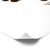 Loopt met Wolven Quote Wild Wolf Head Logo Poster (Hoek)