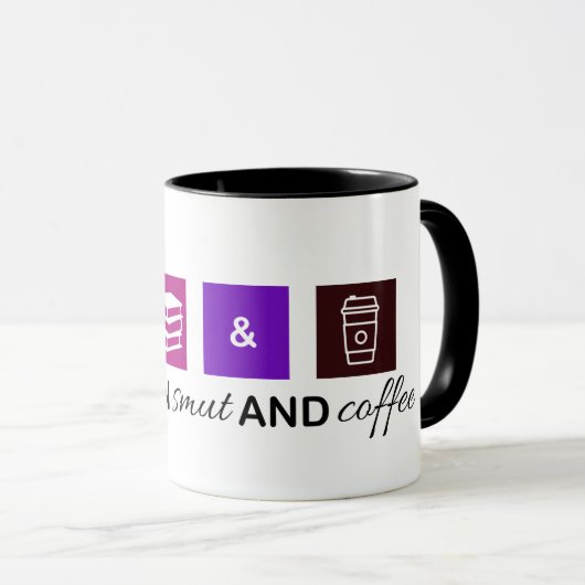 Loopt op Smut en Koffie Mok (Voorkant rechts)