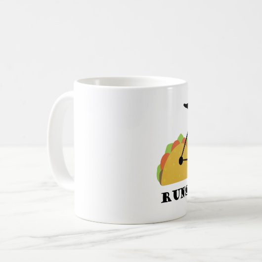 Loopt op Tacos Koffiemok (Voorkant links)