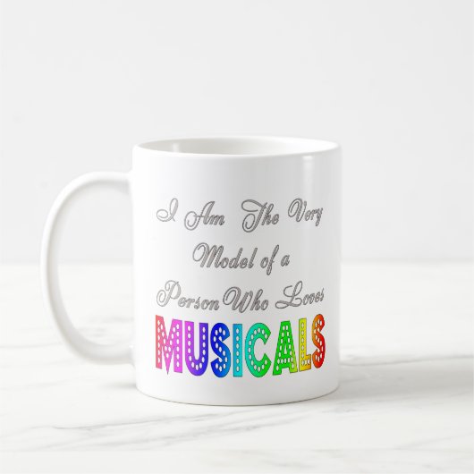 Loopt van Musicals Mok (Links)