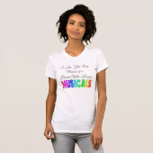 Loopt van Musicals Womens T-Shirt (Voorkant volledig)