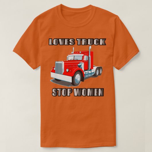 Loopt van Truck Stop Women T-shirt (Design voorkant)