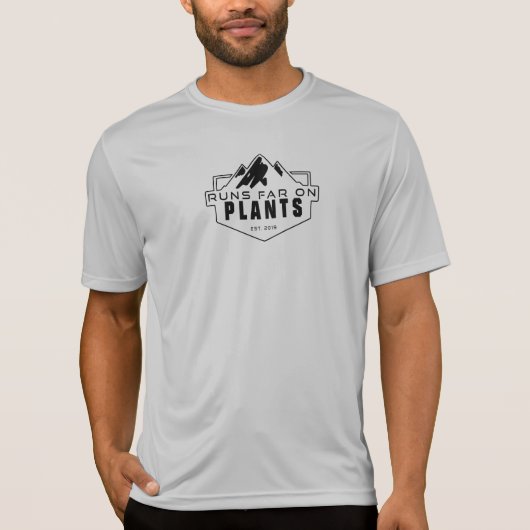 Loopt ver op Planten Tech T-shirt (Voorkant)