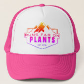 Loopt ver op Planten Trucker Hat Trucker Pet (Voorkant)