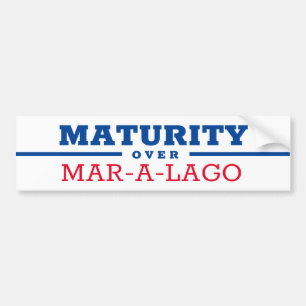 Looptijd boven Bumpersticker van maart-a-Lago
