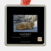 Looptijd Metalen Ornament (Voorkant)