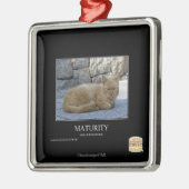 Looptijd Metalen Ornament (Links)