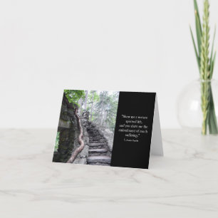 Looptijd... Notecard Kaart