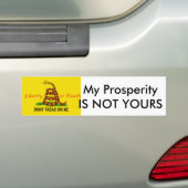 looptijdkopie, Mijn voorspoedIS NIET JOUW Bumpersticker (Op auto)