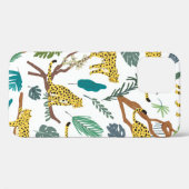 Loopvogels wilde dieren in het oerwoud die met de Case-Mate iPhone case (Achterkant (horizontaal))