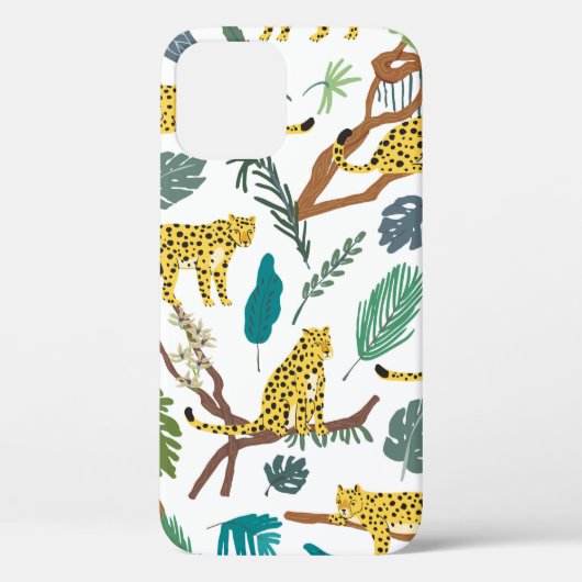 Loopvogels wilde dieren in het oerwoud die met de Case-Mate iPhone case (Achterkant)