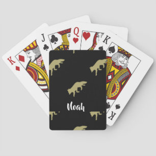 loopvos pokerkaarten