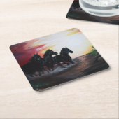 Loopvrij Kartonnen Onderzetters (Schuin)