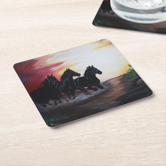 Loopvrij Kartonnen Onderzetters (Schuin)