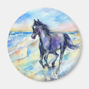 Loopvrije paardenmagneet. magneet
