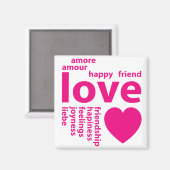 Loopwoorden Magneet (Voorkant / Achterkant)