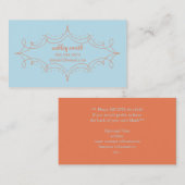 Loopy Lijst Calling Cards Contactkaartje (Voorkant / Achterkant)