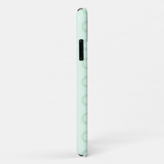 Loopy Lines - Green Ombre Phone Case (Achterkant/rechts)